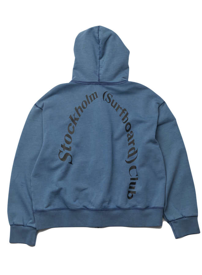 Dream Zip Back Logo - Blue