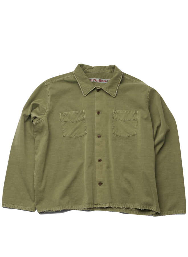 Club Overshirt - Military Green