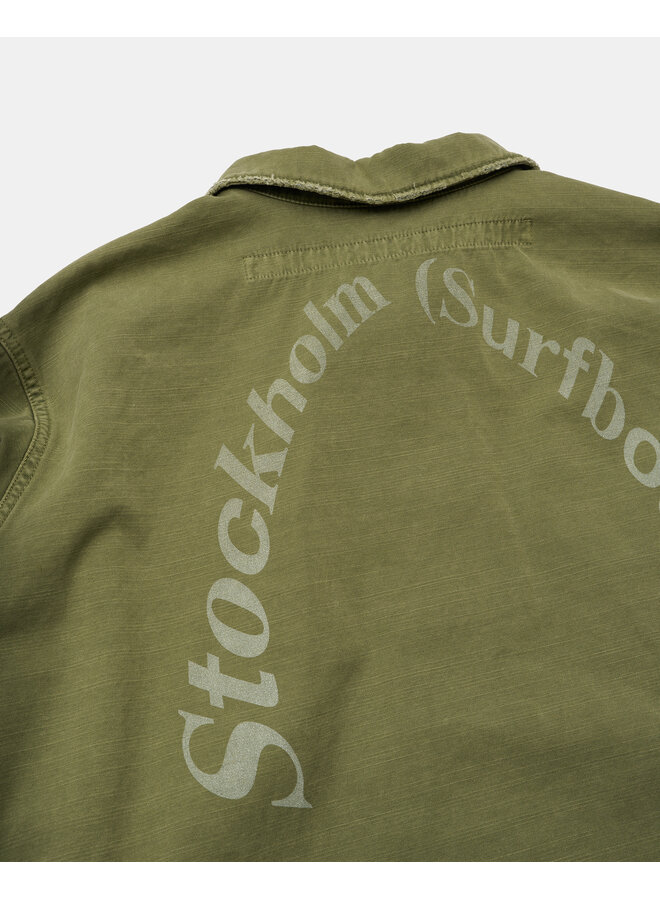 Club Overshirt - Military Green