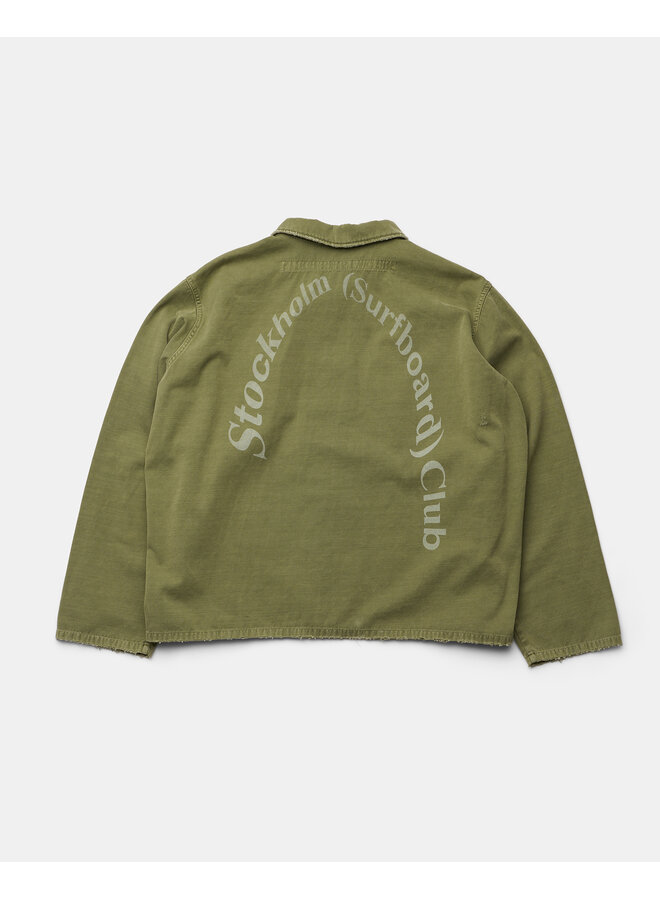 Club Overshirt - Military Green