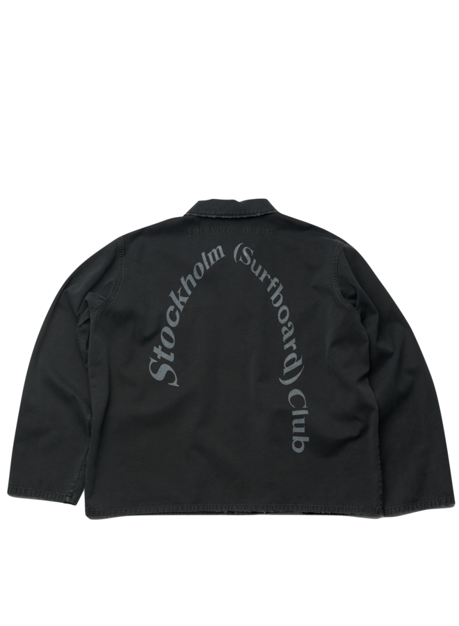 Club Overshirt - Washed Black
