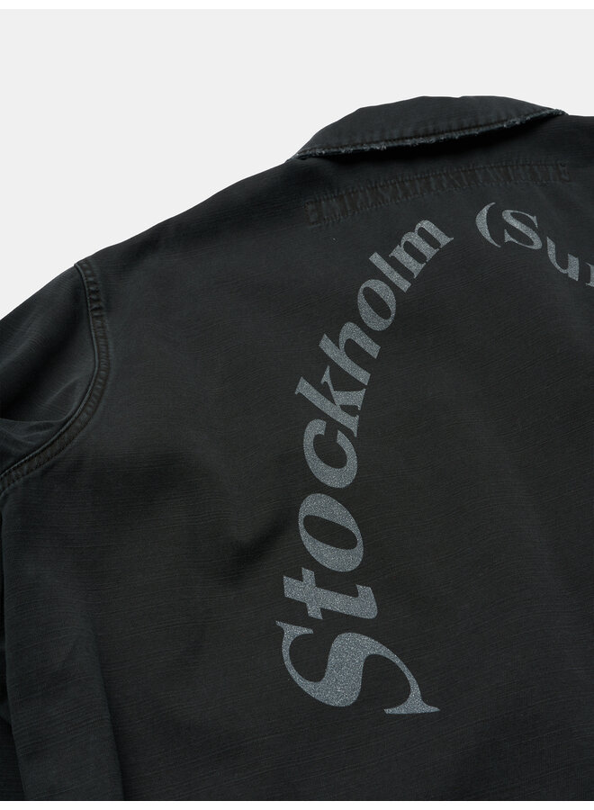 Club Overshirt - Washed Black