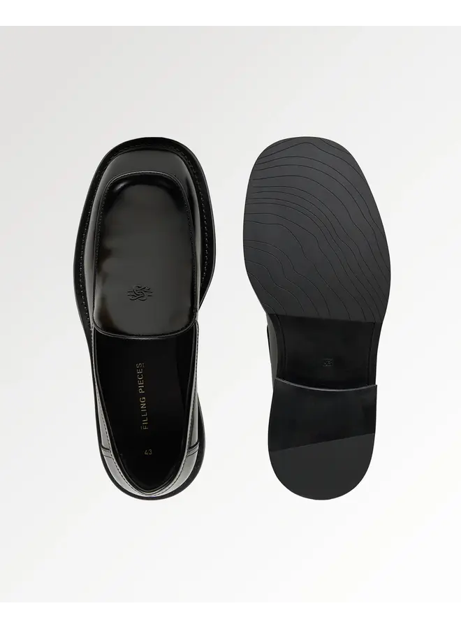 Square Loafer Polido - Black