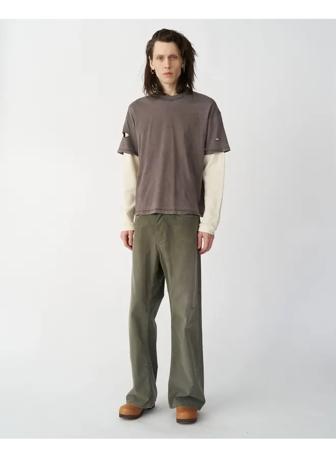 Layer Box Tee - Hickory