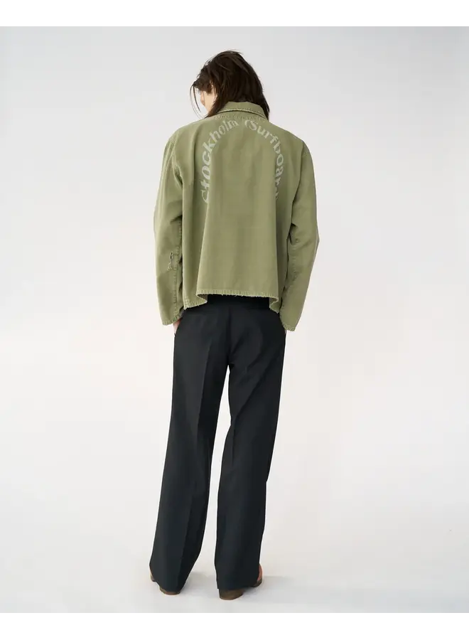 Club Overshirt - Military Green