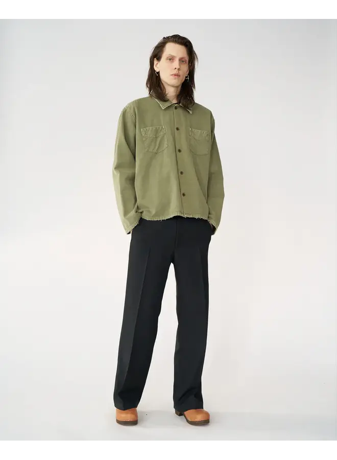 Club Overshirt - Military Green