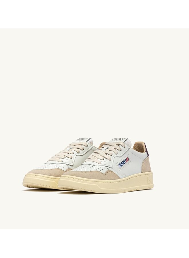 Medalist Low Man - Leat/Suede Wht/Fig