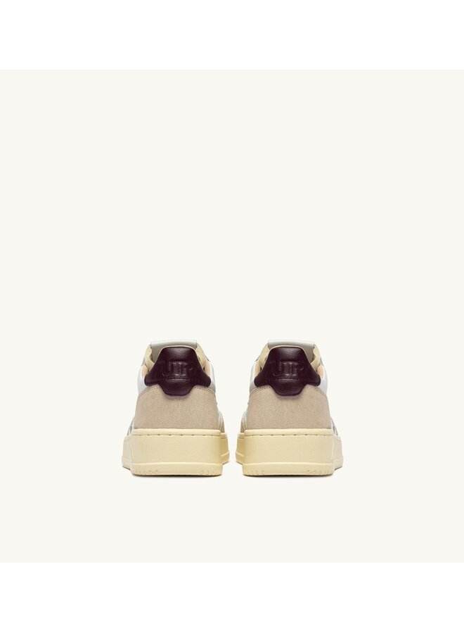 Medalist Low Man - Leat/Suede Wht/Fig