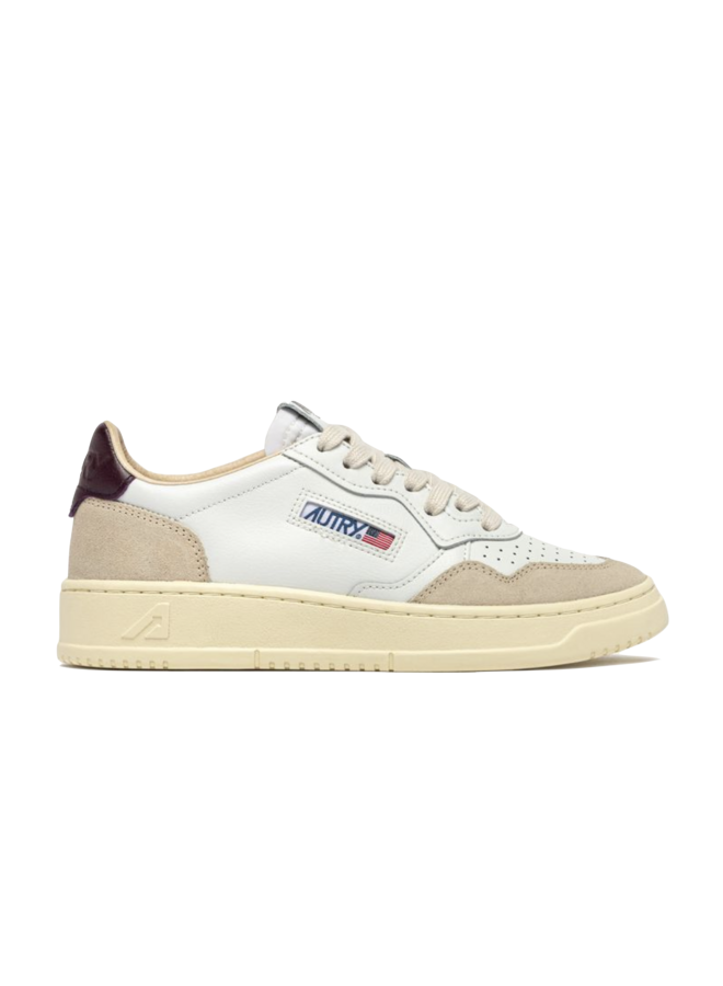 Medalist Low Man - Leat/Suede Wht/Fig
