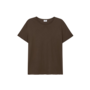 Roll Neck Tee - Golden Brown