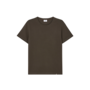 Stretch Cotton Tee - Ebony Brown