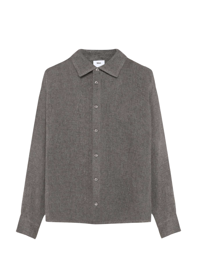 Adriel Shirt - Dusty Brown