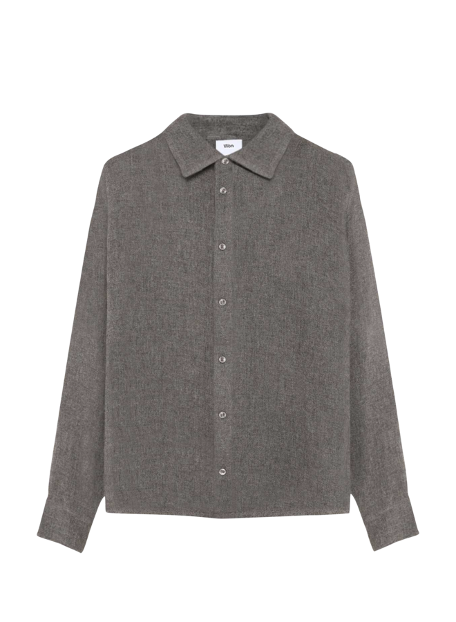 Adriel Shirt - Dusty Brown