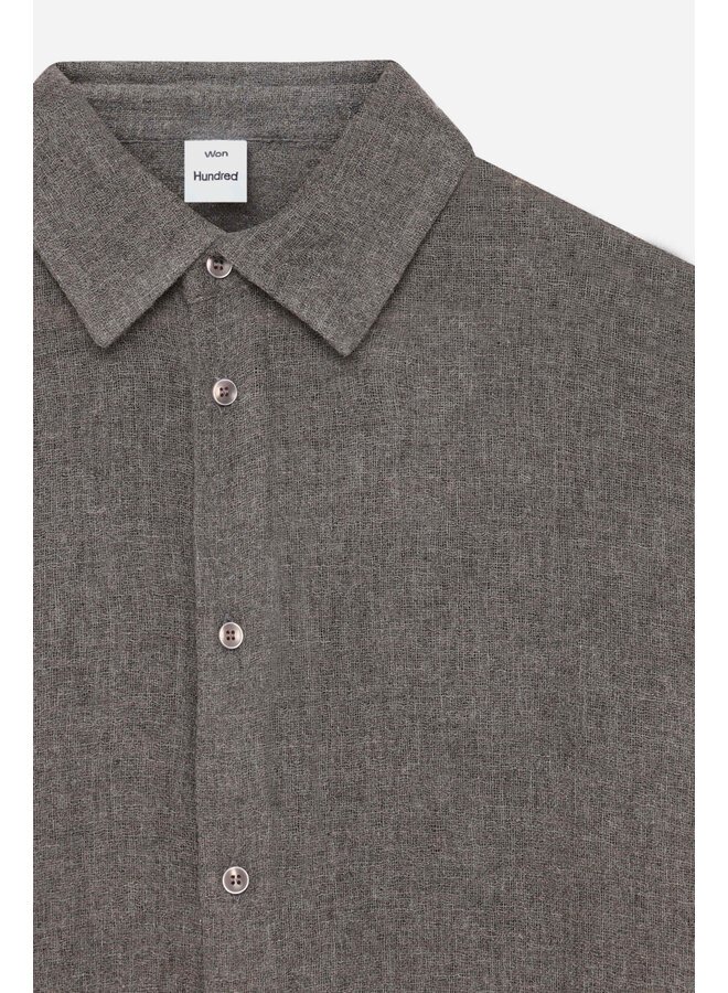 Adriel Shirt - Dusty Brown