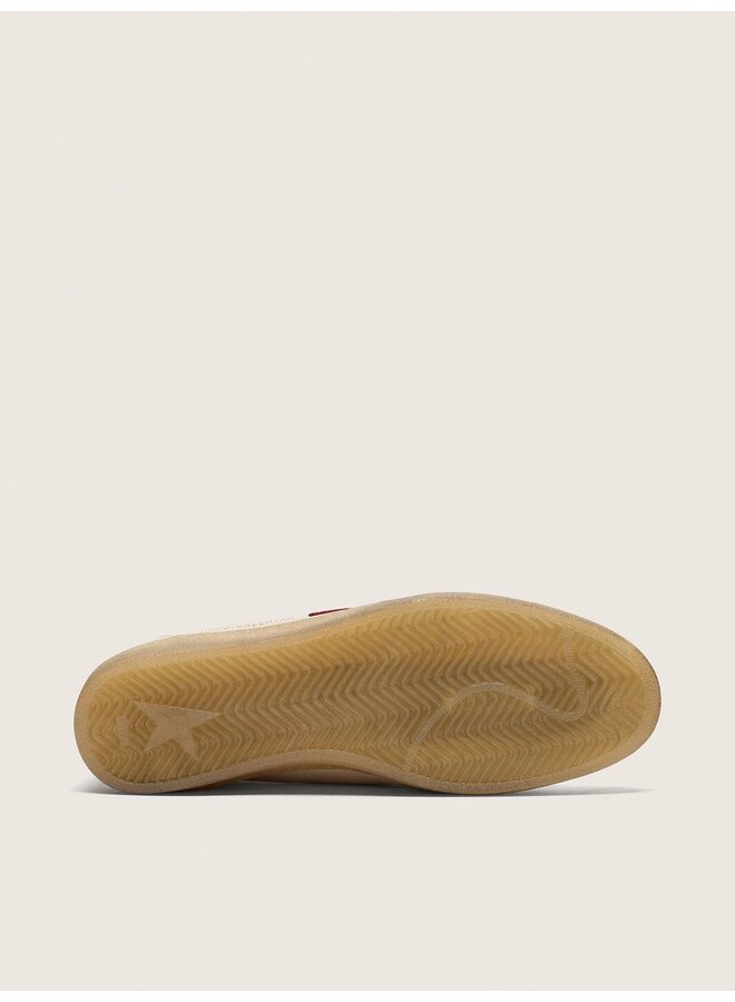 Ballstar - Butter Beige/White/Red/Silver