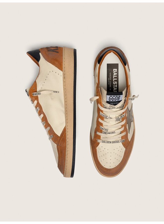 Ballstar - White Beige/Warm Brown/Olive/Black