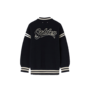 Journey M'S Knit Crewneck Reynard Cotton Waffle Stitch - Dark Blue