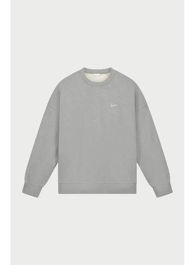 Loopback Fleece Sweat - Heather Grey
