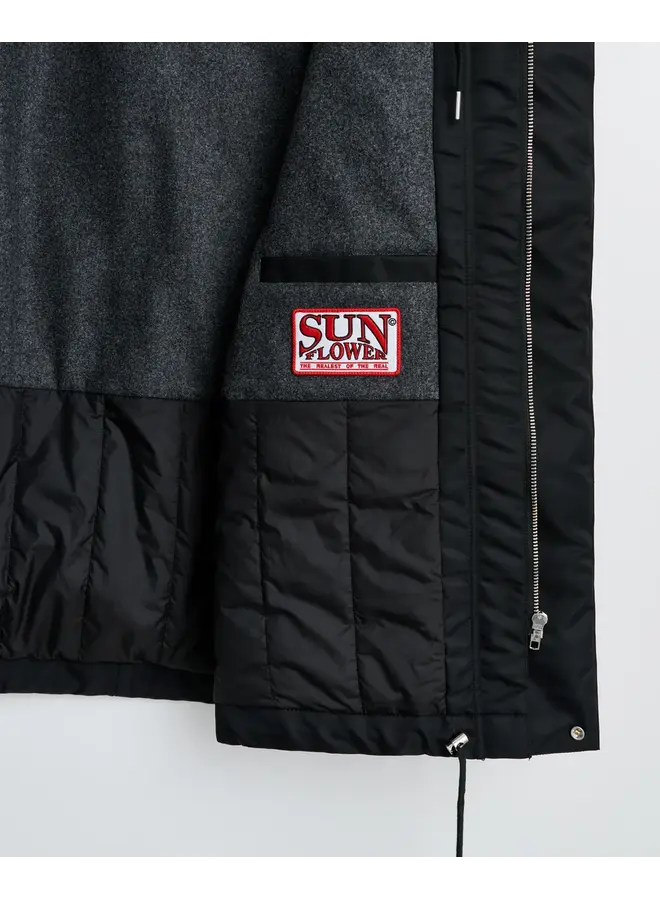 Winter Field Jacket Nylon - Black