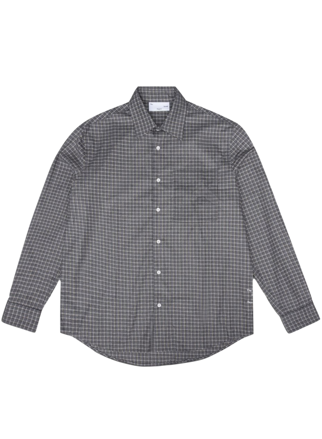 Longsleeve Shirt - Greige Check