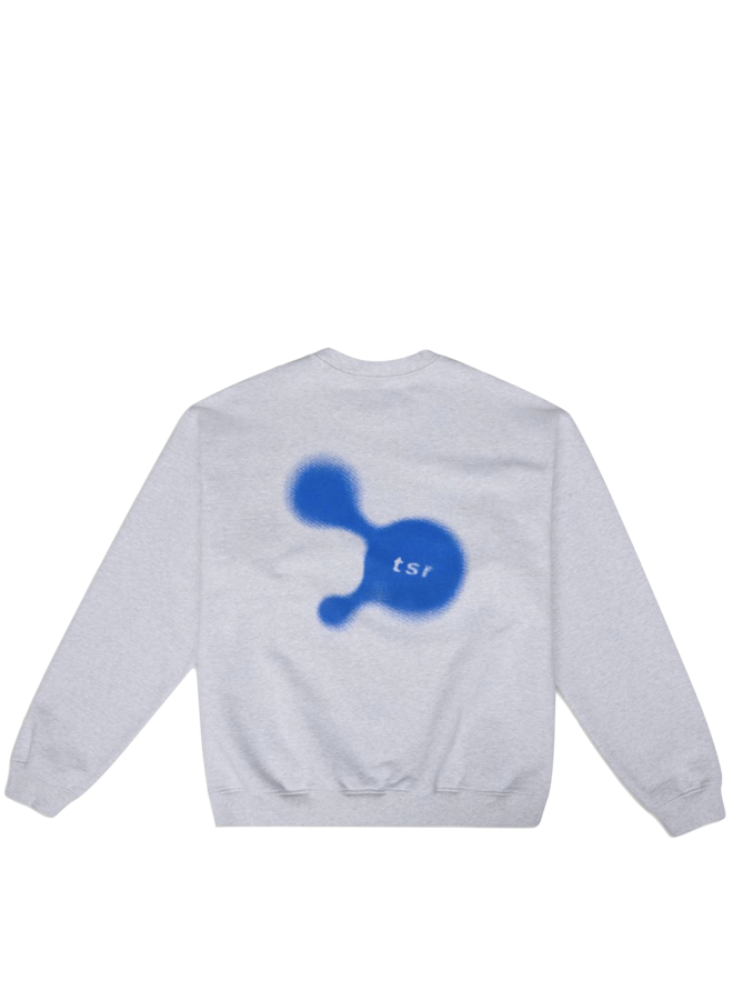 Blob  Sweater - Light Grey Melange
