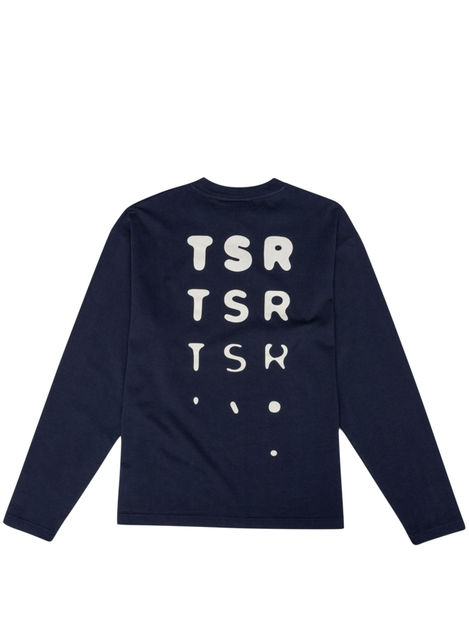 TSR optic Longsleeve - Navy/Off White