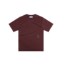 Logo Bar Tee - Red Mahogany