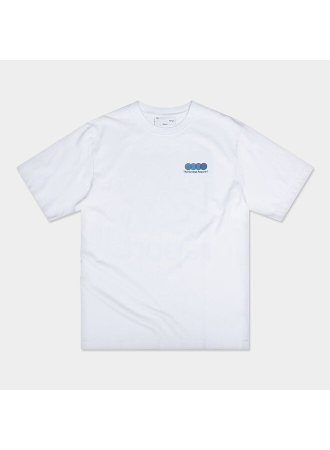 12 Dots tee - White