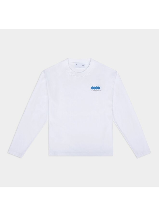 12 Dots Longsleeve - White