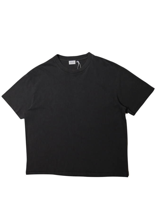 Washed Box Tee - Black Oyster