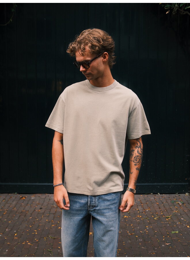 Washed Box Tee - Elm