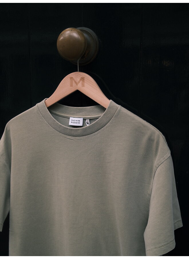 Washed Box Tee - Elm