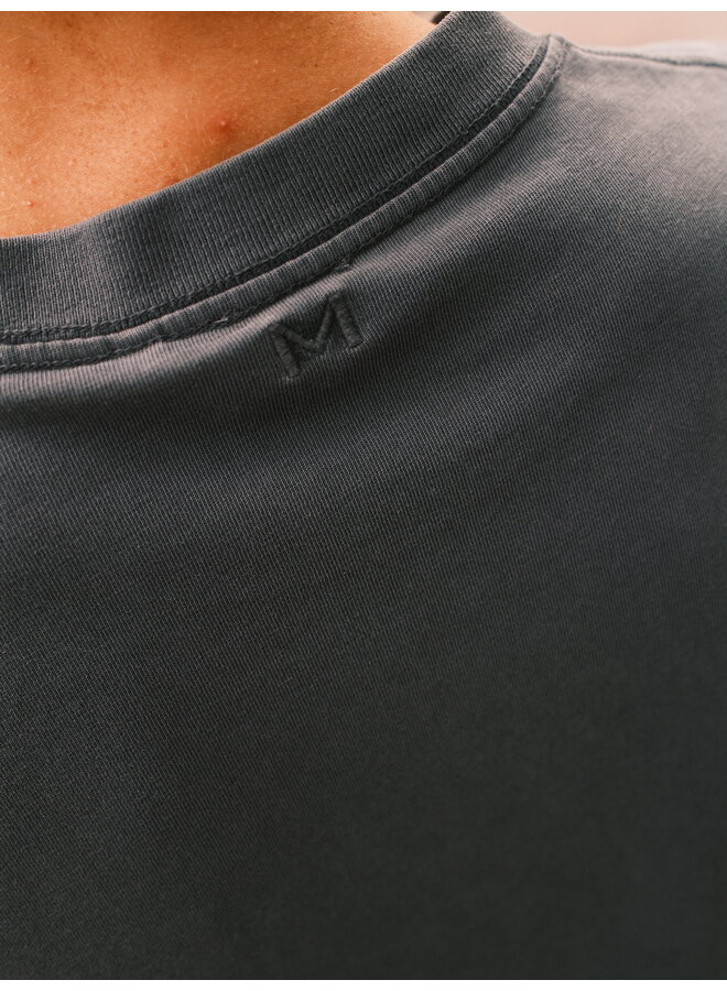 Washed Box Tee - Grey