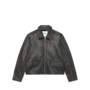 Denzel Leather Jacket - Java Brown