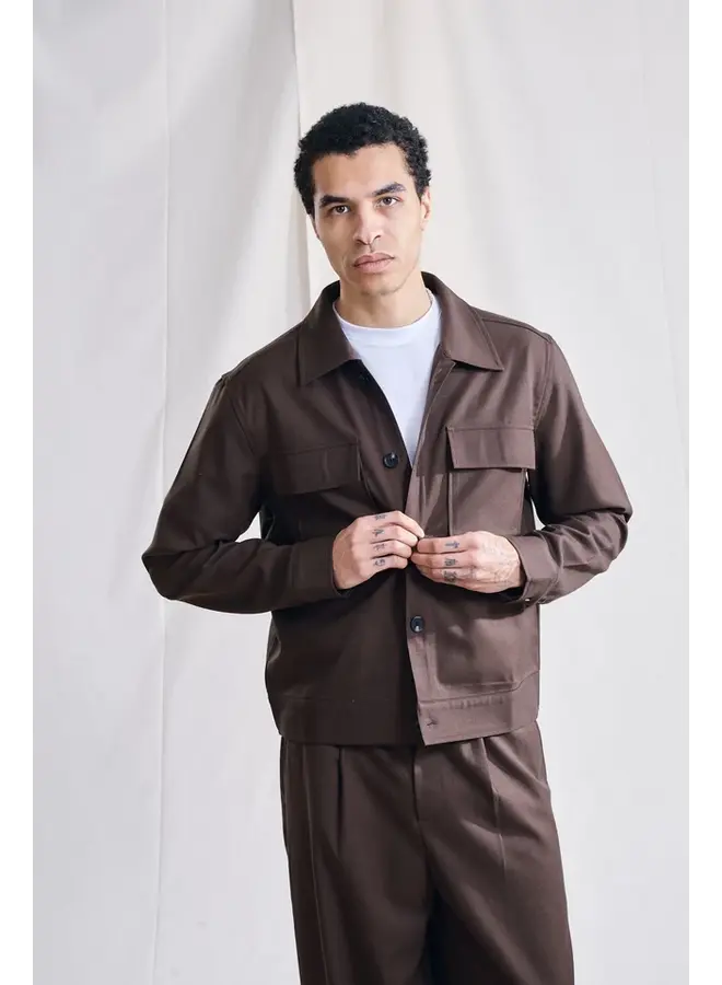 Mind Shirt 3619 - Chocolate
