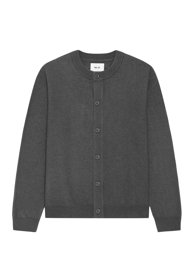 Jasper Crew Cardigan 60062 - Charcoal Mist