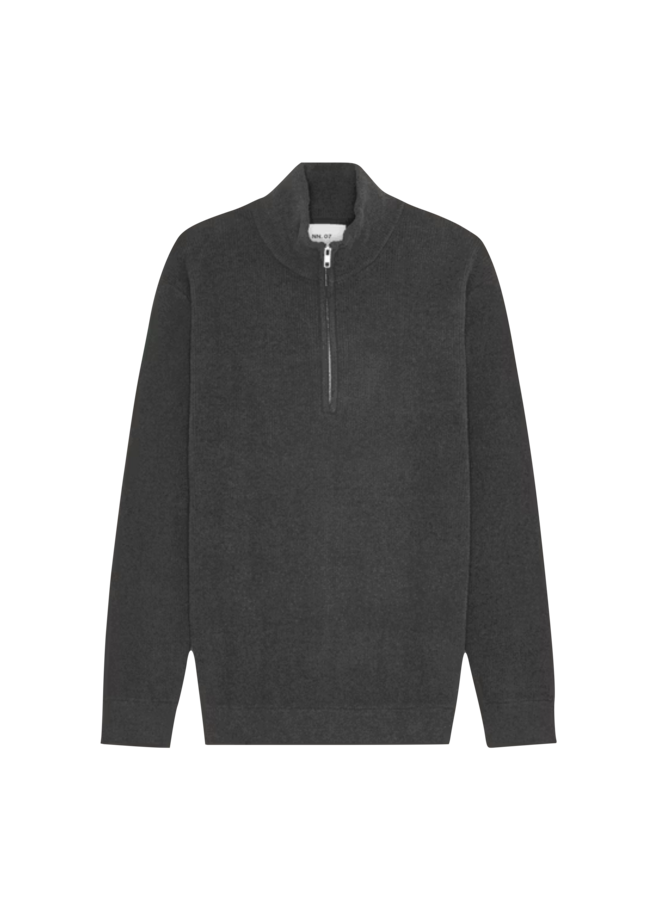 Danny Half Zip 6429 - Charcoal Mist