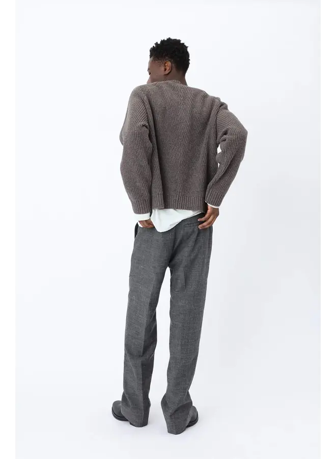 Bently Knit Sweater - Major Brown