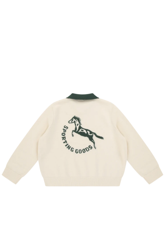 Gallop Balloon Knit Sweater - Marshmallow