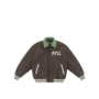 Ranch Varsity Jacket - Deep Mahogany