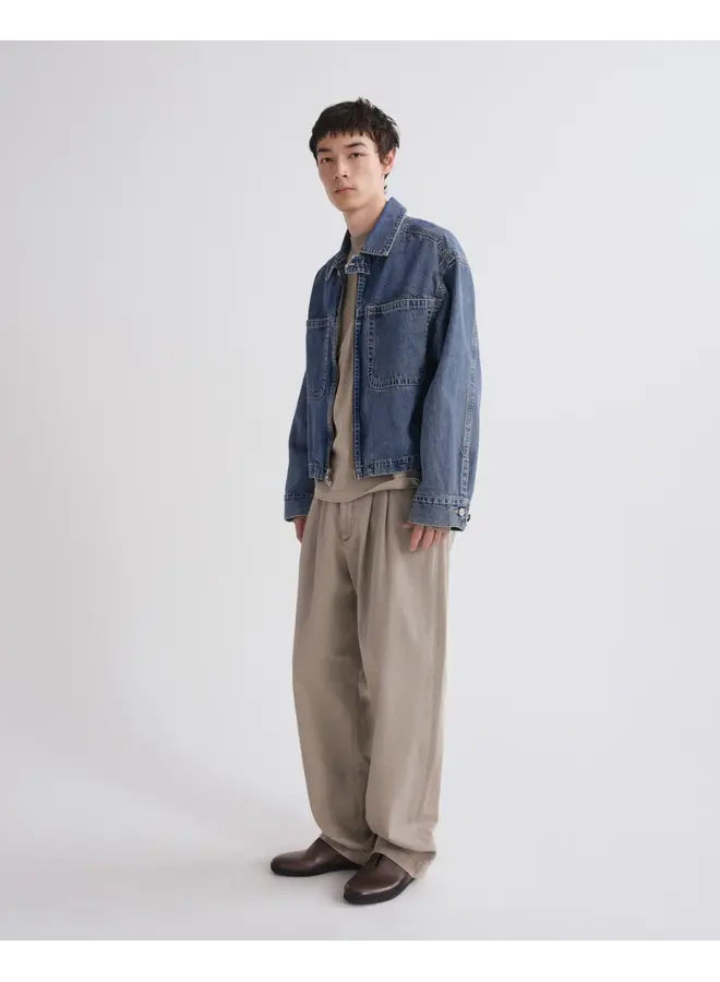 Croydon jacket in auto - Mid Blue