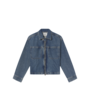 Croydon jacket in auto - Mid Blue