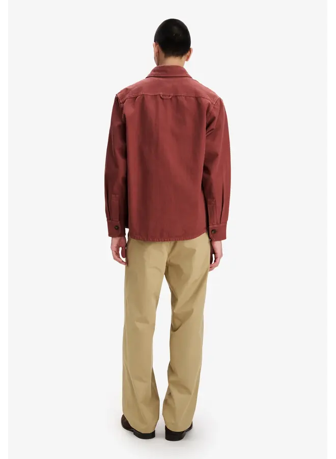 Surchemise Basile Logo - Burgundy
