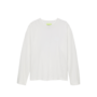 Logo Longsleeve Waffle - White
