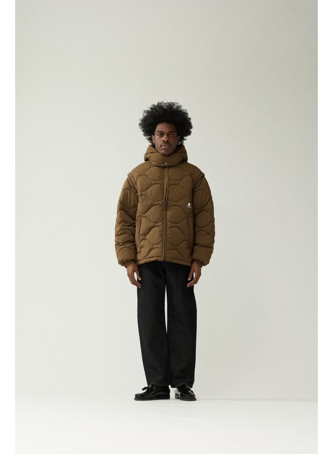 Detachable Jacket - Brown