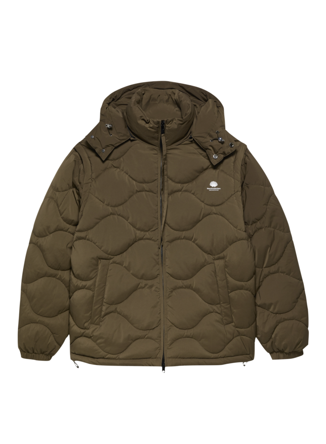 Detachable Jacket - Brown