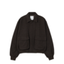 Virgin Wool Bomber Jacket - Brown