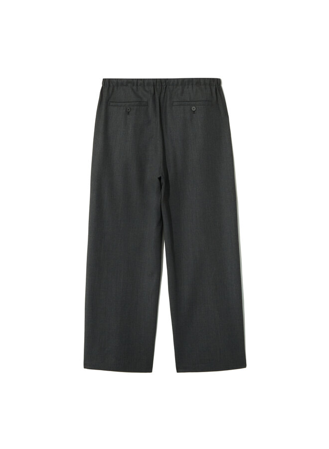 Elasticized Easy Trouser - Grey