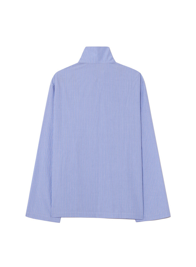 Striped Pyjama Shirt - Blue