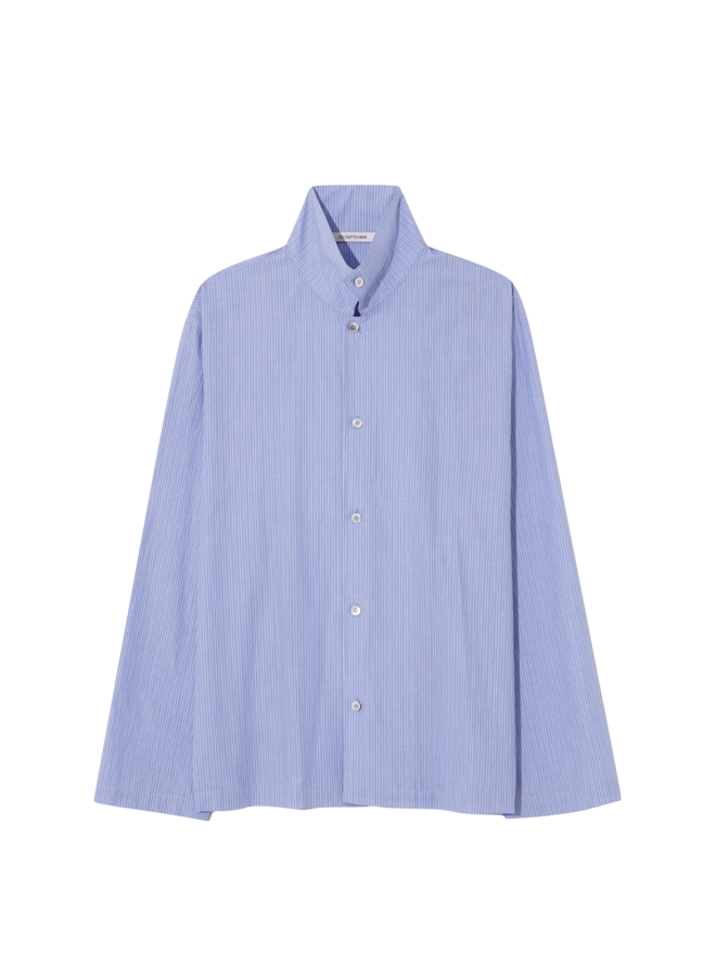 Striped Pyjama Shirt - Blue